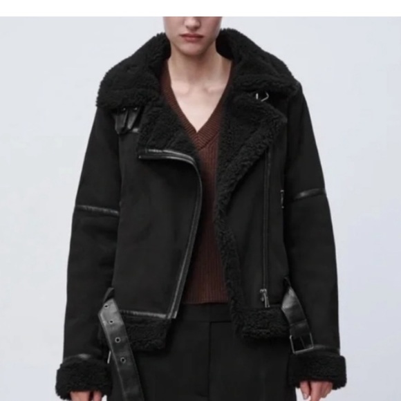 Zara teddy jacket - Picture 1 of 4